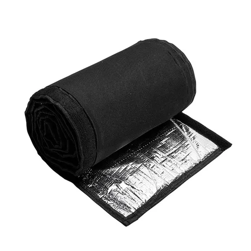 Copper Pipe Insulation Cover, 72''x10.2'' Outdoor Mini Split AC Heating System Line Foam Tube Protector Sleeve, Flexible Insulation Wrap for Central Air Conditioner and Heat Pump, Black 1PCS