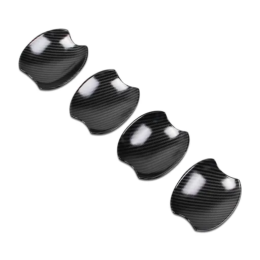 4pcs Door handle bowl cover cavity decoration piece, embedded lock buckle decoration handle decoration door handle cover