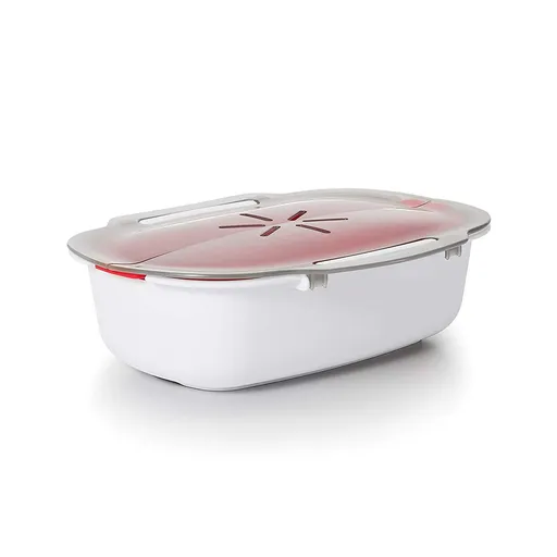 Microwave Microwave Vegetable with Lid PP Detachable Universal Container Healthy Food Cooker for Kitchen Pp Food for Cooking