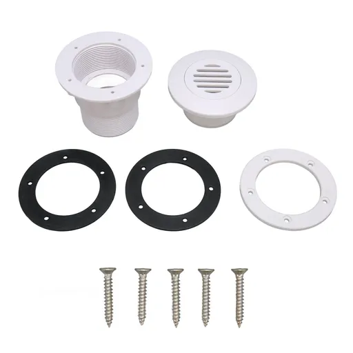 Pool Nozzle Replacement G2A Thread Wear Resistant Pool Outlet Nozzle with 5 Screws for Swimming Pool