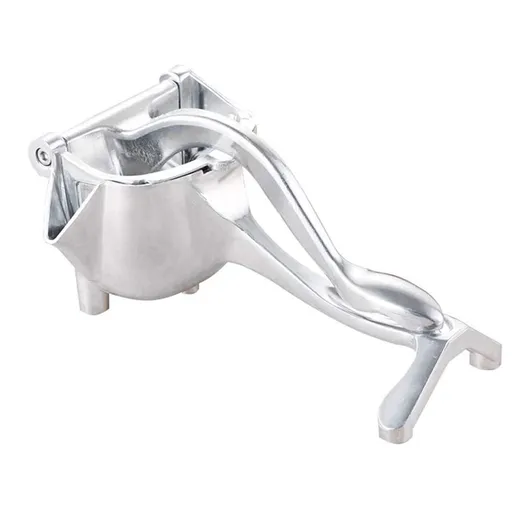 Extra Large Lemon Squeezer Stainless Steel - Easy Squeeze Heavy Duty Lemon Juicer Hand Press - Ergonomic Citrus Squeezer & Fruit Juicer for Small Oranges, Lemon & Limes (7.9×1.2 inch) As Show A