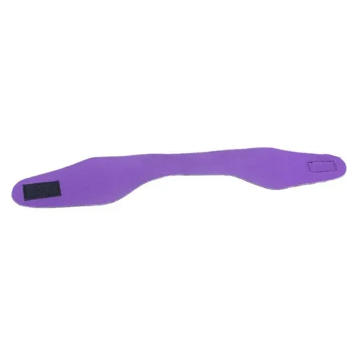 Adjustable Waterproof Swimming Headband for Ear Protection Unisex Diving Use - Purple-M