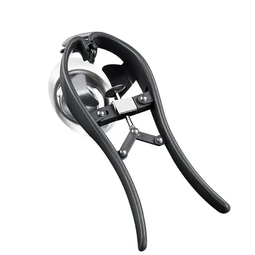 Egg Cracker,l Egg Opener, Automatic Egg Cracking Tool, Easy Eggshell CutterEggshell Cutter Egg Separator Creative Kitchen Tools (black)