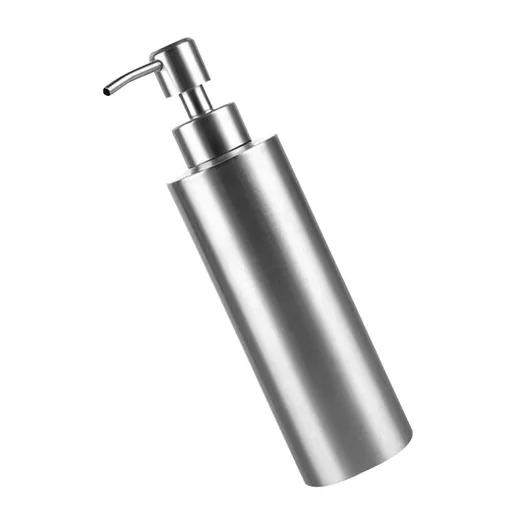 Hand Soap Dispenser Home Soap Dispenser Foam Dispenser Dish Soap Empty Squeeze Bottles Silver 15.5x5.5 Cm