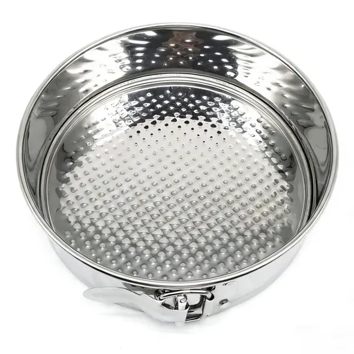 7 Inch Springform Cake Pan, 304 Stainless Steel Springform Pans, Leakproof & Nonstick Cheesecake Pan with Removable Bottom, Round Spring Form Cake Pan For Baking