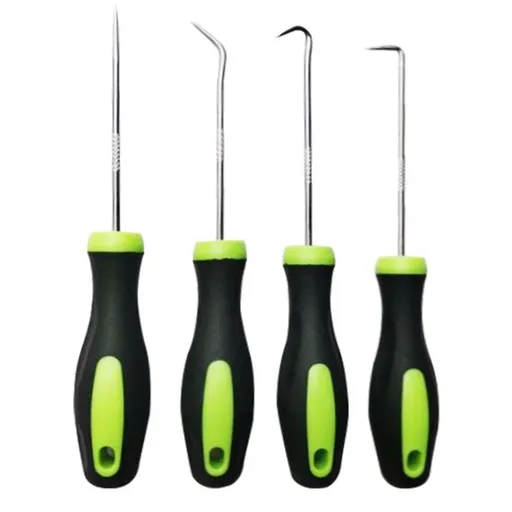 2 set（8 Piece） Hook and Pick Set, Offset, Straight, 90°Pick and Hook, Used for Auto and Electronics Maintenance Tools, with Storage Tray