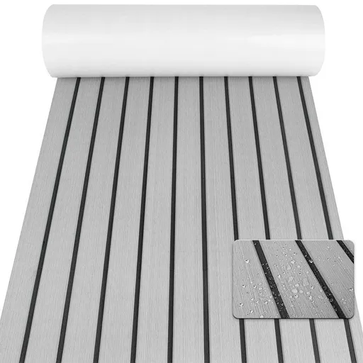 Striped EVA Boat Mat