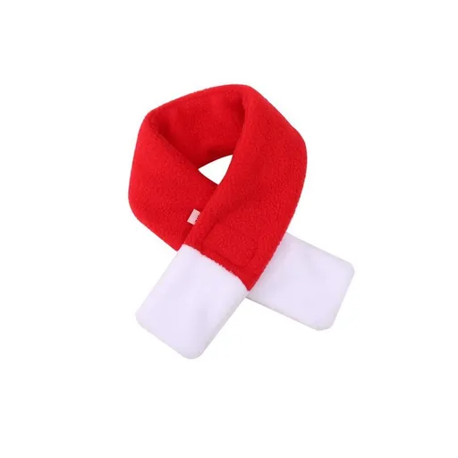 AMOOR Pet Christmas Cape Small Dog Holiday Wear Christmas Scarf [Velcro] L [Recommended for up to 15 jin; check chest and back length]