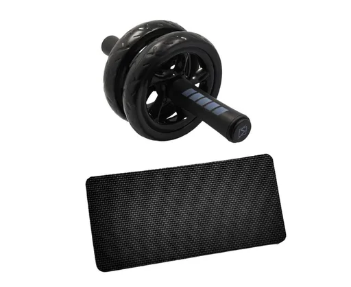 Abdominal trainer AB abdominal roller for training - abdominal muscle trainer / fitness strength training roller with knee pad