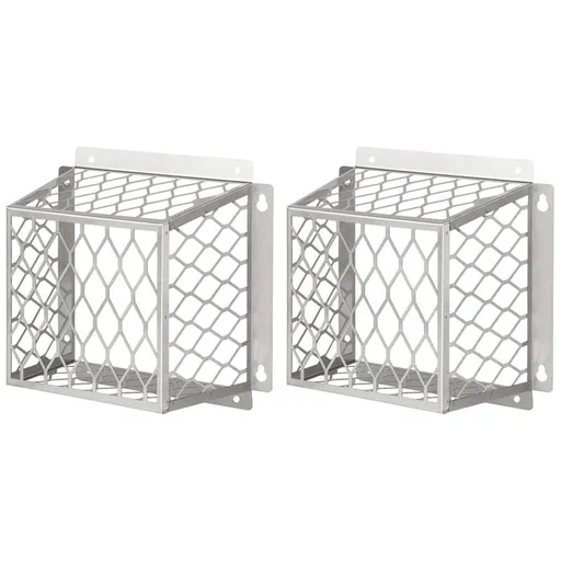 2X Dryer Exhaust Guard Vent Cover,Dryer Vent Bird Guard for 3 to 4 Inch Fan Cover, Stainless Steel Ventilation Bird Cage