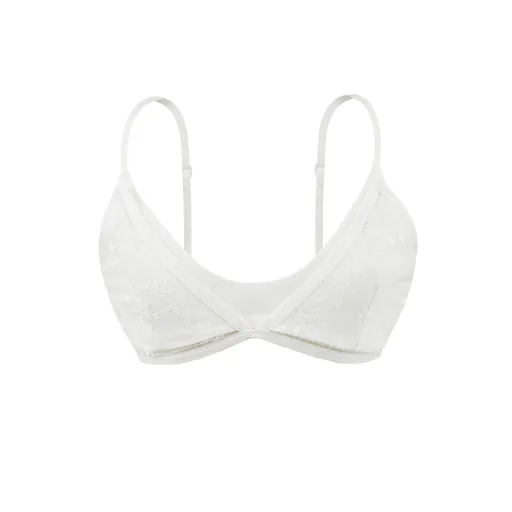 House Of Dasein Lace Back Thin Design For Women - White - M