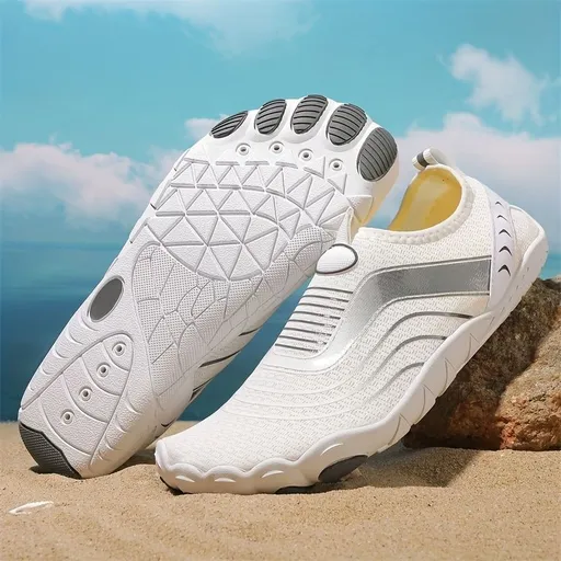 Unisex Quick-Dry Water Shoes for Fishing, Surfing & Hiking - Beige - Size 11(AU11/EU44)