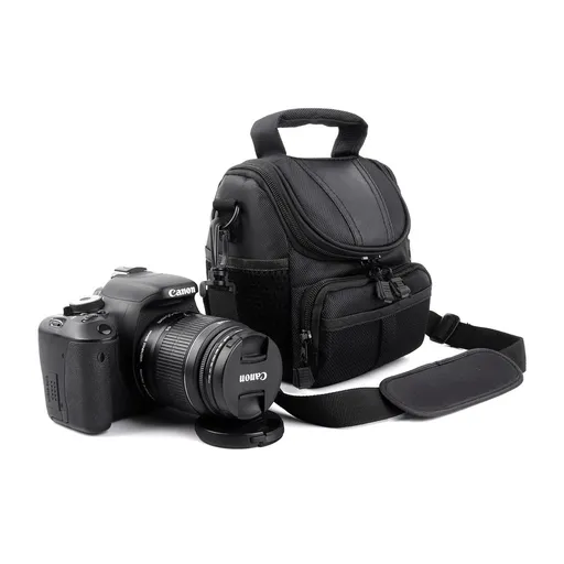 Camera Bag Medium Size Soft Padded Nikon Canon Sony Pentax Olympus Panasonic SamsungCompatible with