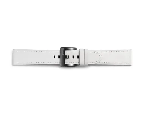 Samsung Classic Leather Strap White - Gear Sport