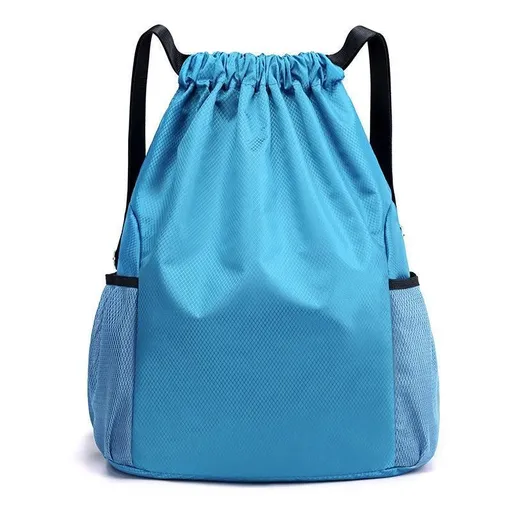 Sports Backpacks Large Capacity Waterproof Bag Sport Bag - Lake Blue