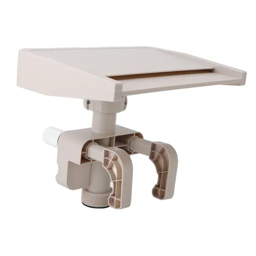 Relaxing Waterfall Cascade Above Ground Swimming Pool Fountain Spillway Attachment Detachable PVC