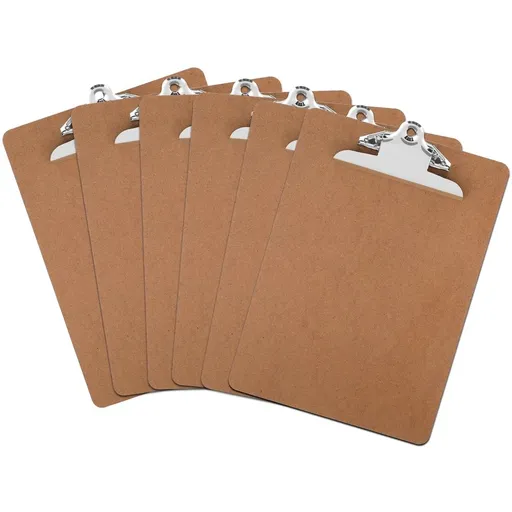 Writing Support Board, Ideal for Professionals, 6Pcs