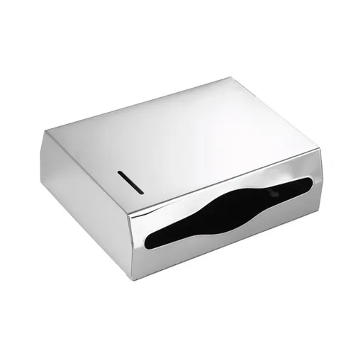 Paper Towel Dispenser Wall Mount - Large Capacity Stainless Steel Tissue Holder, Suitable for Bathrooms and Public Places, 304 sandblasted