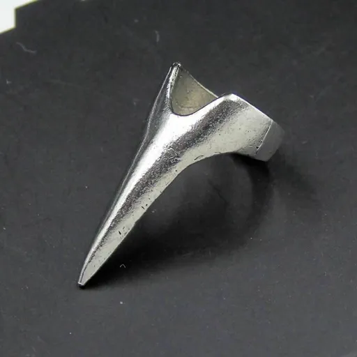 House Of Dasein Rings Silver Gold Scratch Claws Sensory Play Bdsm Kink Fetish - Antique Silver Plated