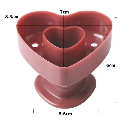 Kitchen Doughnut Mold - 3Pcs Baking Mold Round Baking Pan Silicone Molds Chocolate Chip Muffins Donut Baking Tray Heart Donut