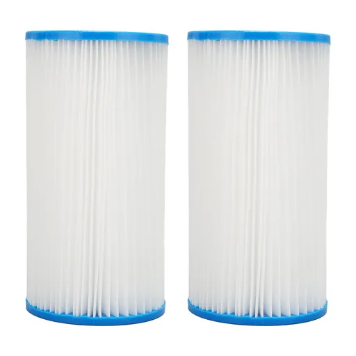 2Pcs Pool Filter Cartridge Filter Element Replacement for Hot Tubs Spas Children's Swimming Pools