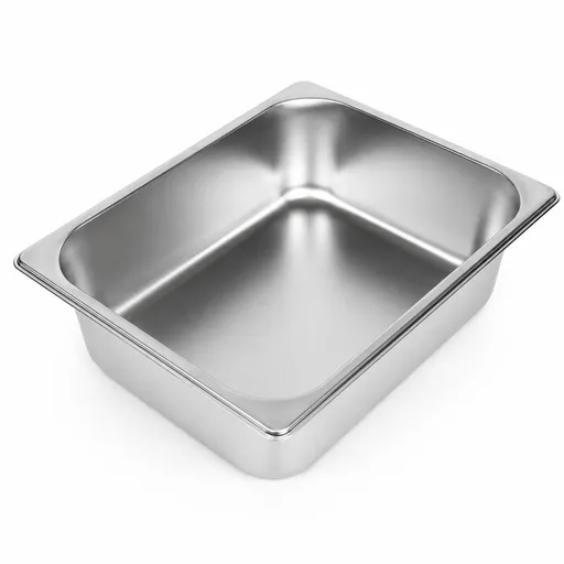 Commercial Stainless Steel GN 1/2 100mm Deep Gastronorm Bain Marie Buffet Steam Table Food Pan