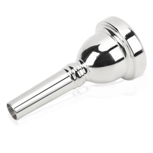 6 1/2AL Silver Trombone Mouthpiece - Professional Grade Brass Instrument Mouthpiece for Tenor Trombone, Premium Sound & Durability