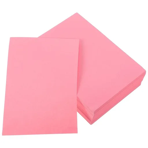 Thickened Pink Printmaking Paper for Office Use Clear Printing 500Pcs