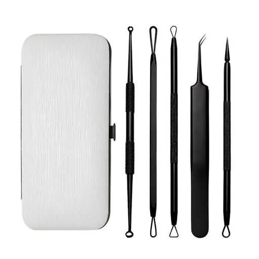 11 Pcs Professional Blackhead Remover for Easy Removal for Pimples,Blackheads,Zit Removing, Facial and Nose