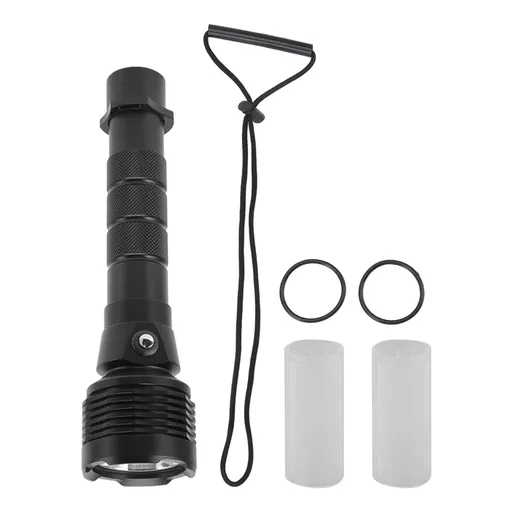 Strong Light Diving Flashlight 3600LM Long Range LED Dive Light Aluminum Alloy IPX8 Waterproof Diving Torch