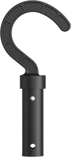 Hook for All Robotic Pool Cleaner, Pool Accessories Hook Customized for Pool Vacuum Robot Including Cordless,Above Ground and Underwater,Attaches to Telescopic Poles (Gray)