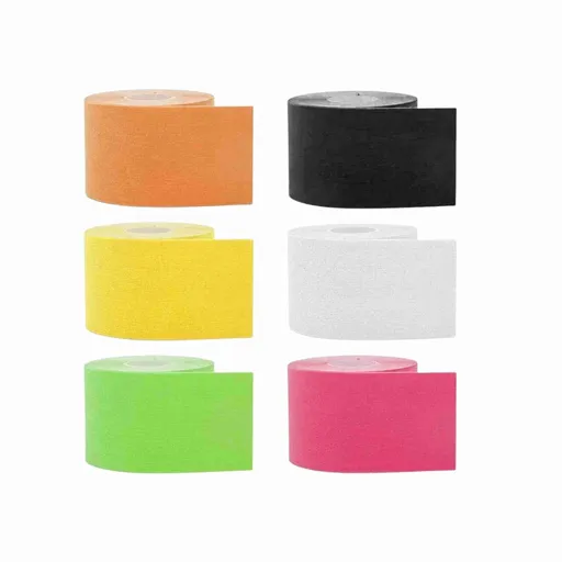 6x Athletic Elastic Physio Sports Kinesiology Rock Tape Muscle 5cmx5m