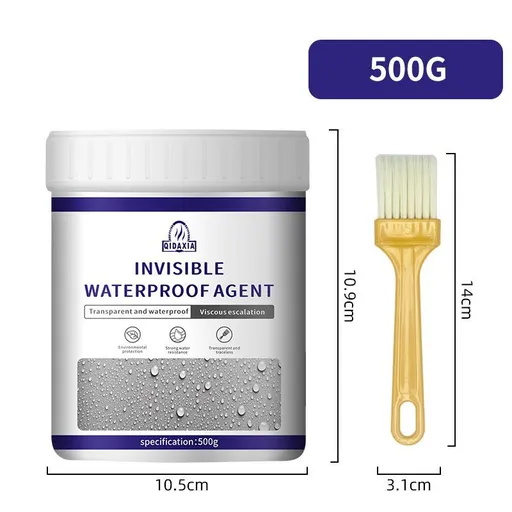 transparent waterproof coating, clear sealant, waterproof sealant Australia, RV waterproofing, roof waterproofing, wall waterproofing, window waterproofing, gutter waterproofing, pipe waterproofing, outdoor sealant, DIY waterproofing - White - Size 1
