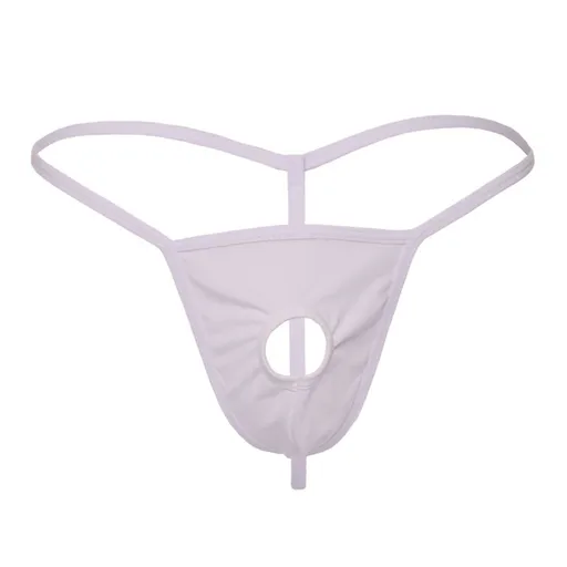 Men Mesh T String Underwear All Size D029 White All yards