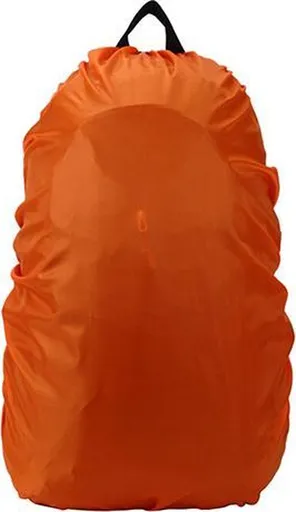 Universal backpack rain cover 25 to 35 liters - Orange