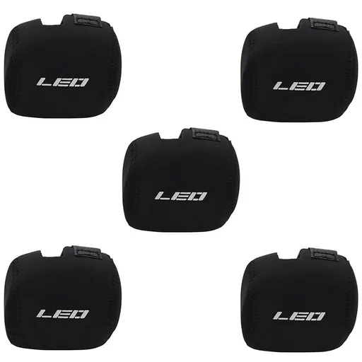 5X Super Light and Strong Neoprene Drum Fishing Reel Bag Protective Case Reel Cover for Reel Case