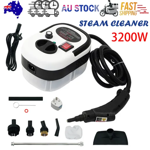 Steam Cleaner 3200W Portable Handheld High Pressure Steamer for Car Home Kitchen