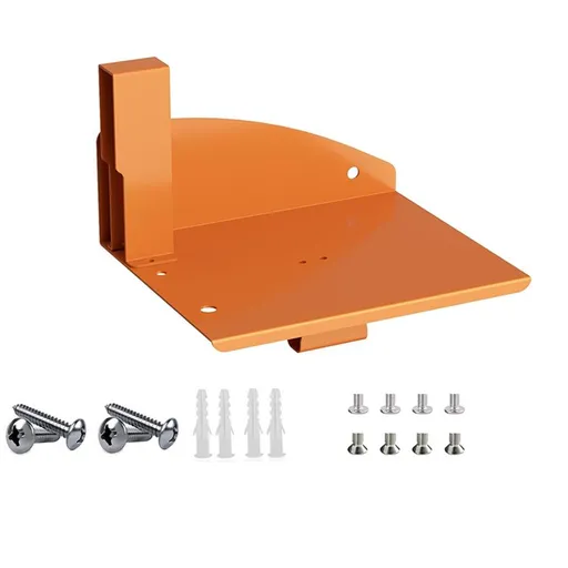 Chainsaw Holder, Chainsaw Wall Mount ,Heavy Duty Chainsaw Rack Garage Storage Holder Chain Saw Display, Orange