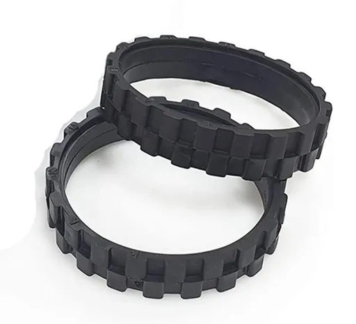 Garbage fighter Tires for Wheels Series Anti-Slip, Great Adhesion and Easy Assembly, Wheel Replacement for All Models ( 2 Pack)