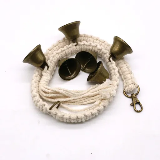 Adjustable Cotton Rope+Dog Training Dog for Training for Puppies Communication Tool Device for Small Dogs Pet Training Bells Potty