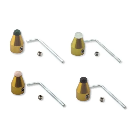 Universal 8mm Tuning Fork Base, Tuning Fork Accessories, for Sound Therapy, Yoga, Aluminum alloy + crystal stone00X5613