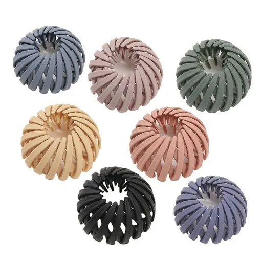 Bird Nest Magic Hair Clip - Expandable Hair Bun Maker Hair Accessories for Women Ponytail Holder Hair Bun Clip Glossy