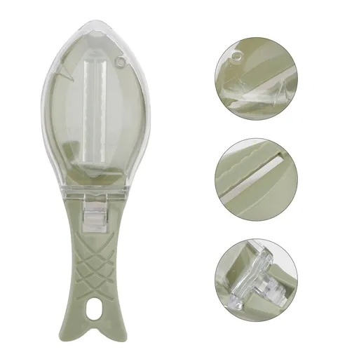 Scaling Tool ABS Fish Scale Remover Kitchen Gadget 1 Piece