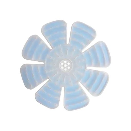 9.8 Inch Light Blue Reusable Gel Ice Pad for Summer Hats, TPU Cooling Inserts, Outdoor Breathable Hidden Cooler for Hot Weather Travel Hiking