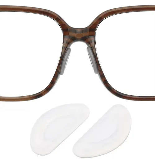 10x Glasses Pads | Self-Adhesive Glasses Nose Pads | Silicone Nose Pads | Transparent