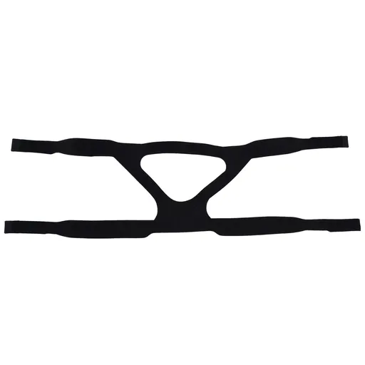 Universal Anti Snore Headgear Strap Nylon Elastic Anti Snoring Head Band for RespiratorBlack