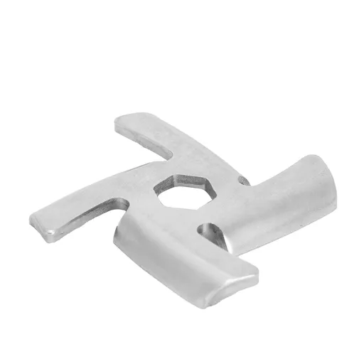 Electric Mincer Blade Stainless Steel Cross Grinding Plate Replacement 4.6cm