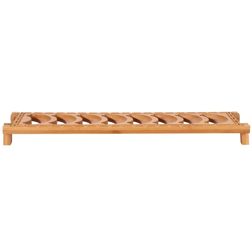 Bamboo Teacup Holder Shelf Tea Cup Draining Rack Organizer Tea Ceremony Accessories8 Grid
