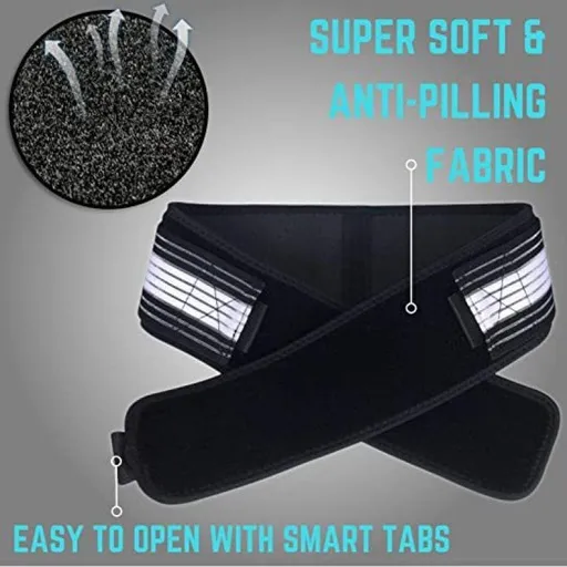 Sacroiliac SI Joint Hip Belt - Lower Back Support Brace- Pelvic Support Belt -Sciatica Pelvis Lumbar Hip Pain Relief-120cm