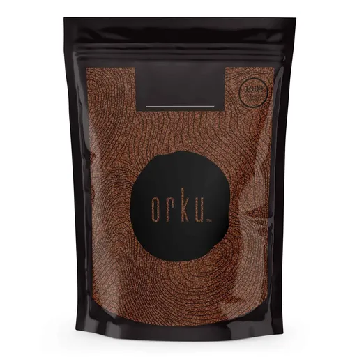 Orku 100g Organic Brown Linseed Flaxseed Whole Grain Non GMO